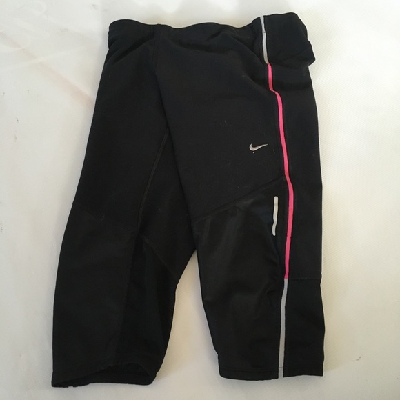 Nike Pants - NIKE DRI FIT 3/4 CROPPED SPANDEX WORKOUT PANTS M